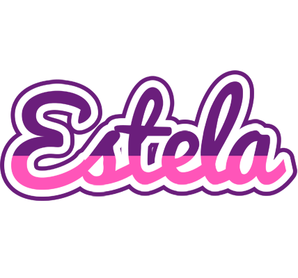 Estela cheerful logo