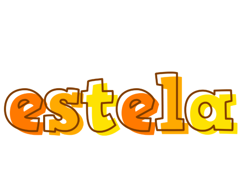 Estela desert logo