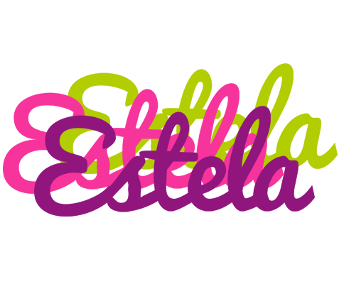 Estela flowers logo