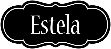 Estela welcome logo