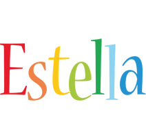 Estella birthday logo