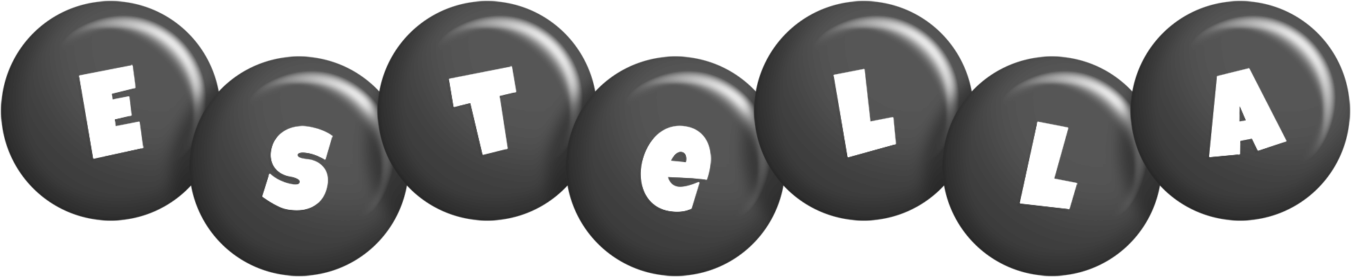 Estella candy-black logo