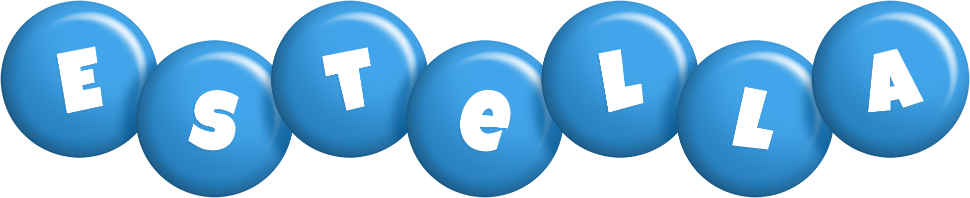 Estella candy-blue logo