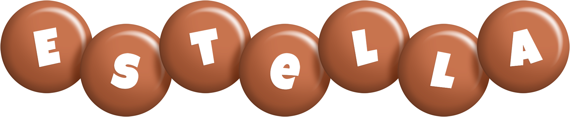 Estella candy-brown logo