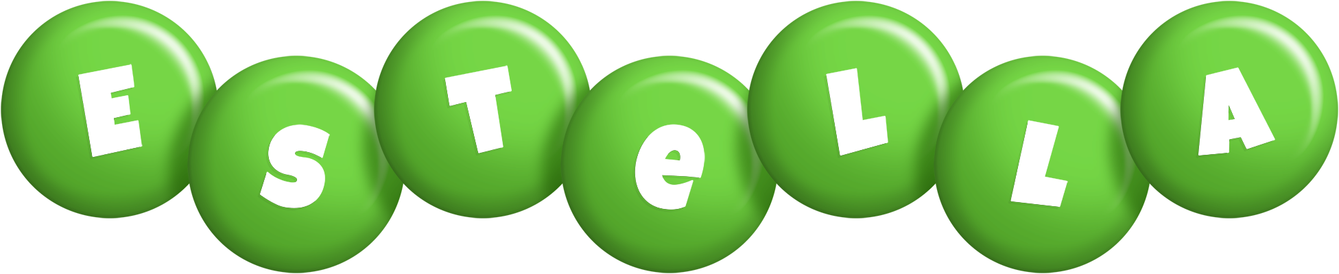 Estella candy-green logo