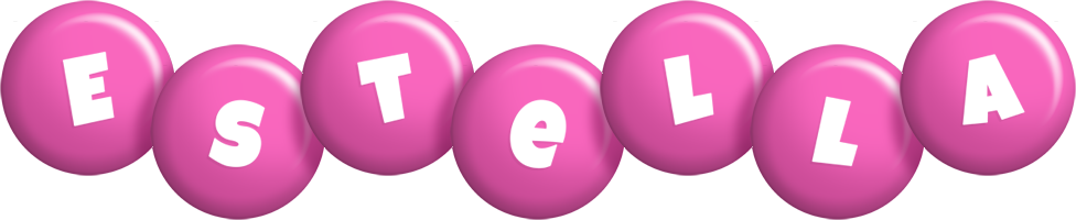 Estella candy-pink logo