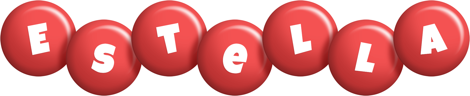 Estella candy-red logo