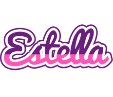 Estella cheerful logo