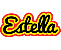 Estella flaming logo