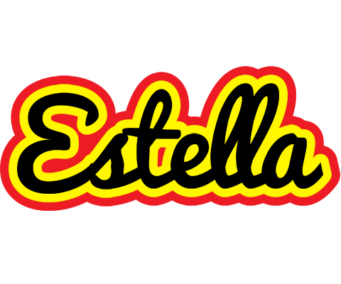 Estella flaming logo