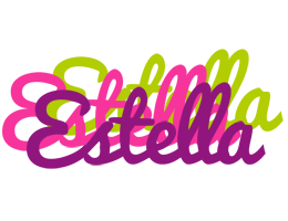 Estella flowers logo