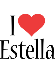 Estella i-love logo