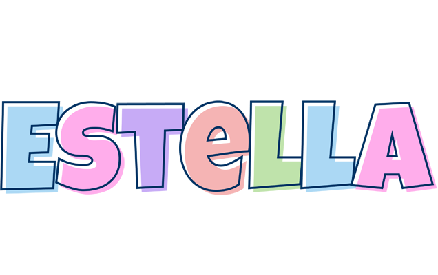 Estella pastel logo