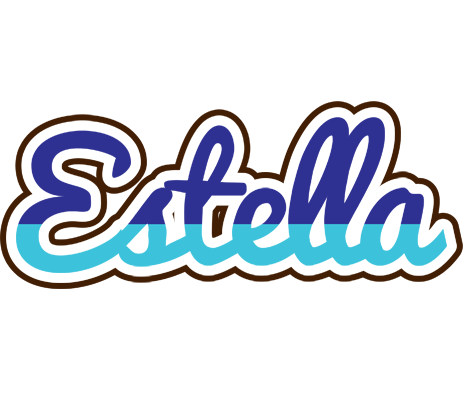 Estella raining logo
