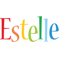 Estelle birthday logo