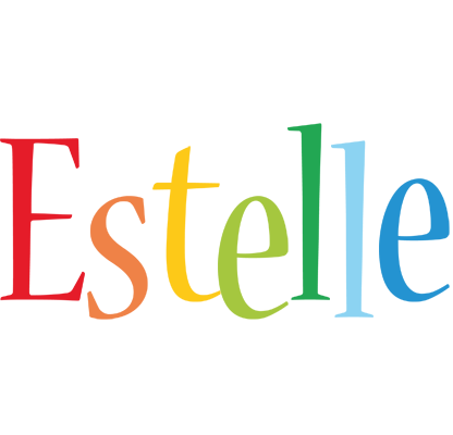 Estelle birthday logo