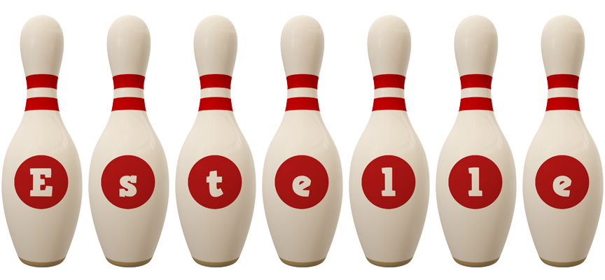 Estelle bowling-pin logo
