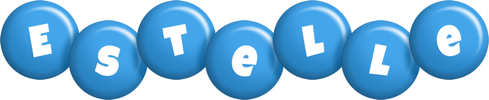 Estelle candy-blue logo