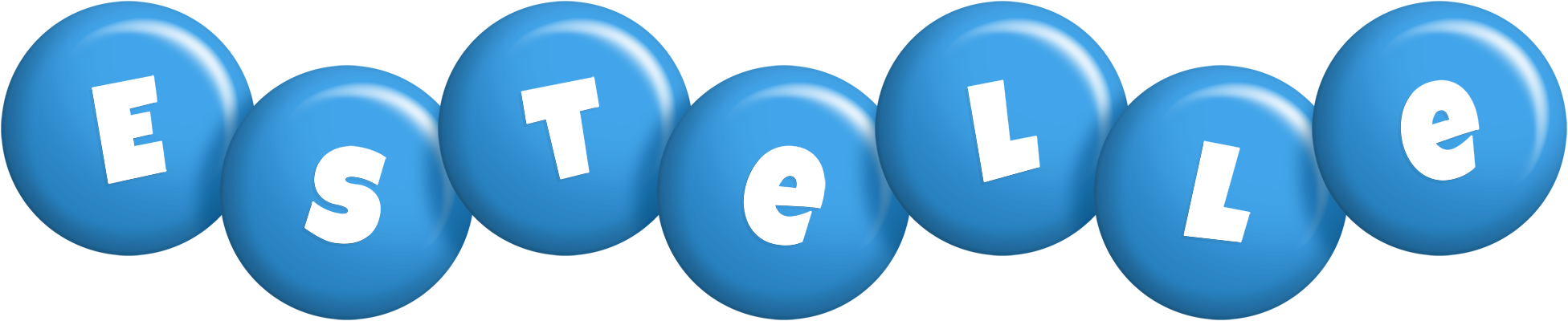 Estelle candy-blue logo