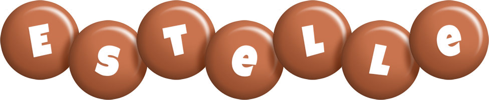 Estelle candy-brown logo