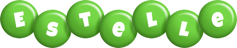 Estelle candy-green logo