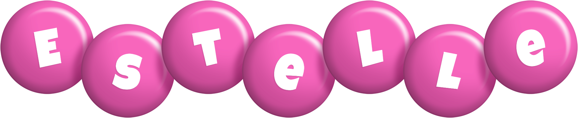 Estelle candy-pink logo