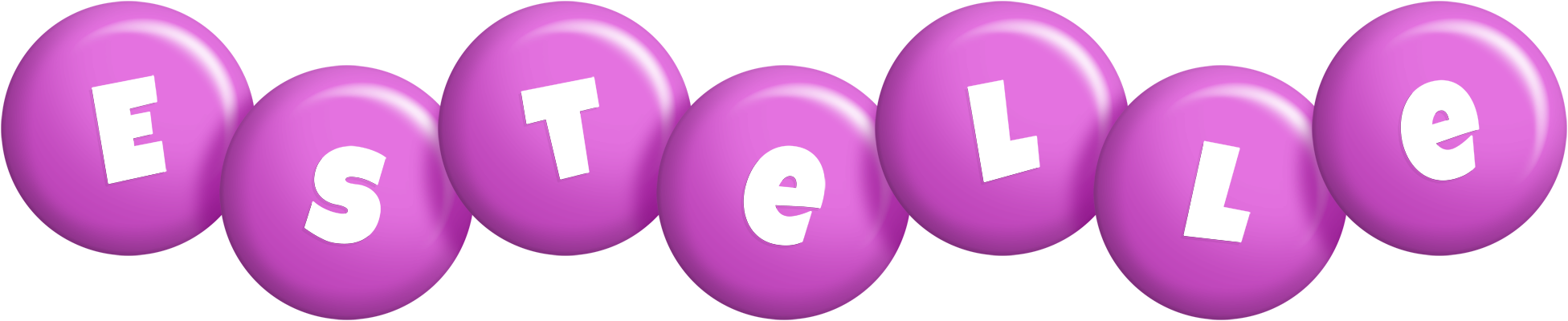 Estelle candy-purple logo