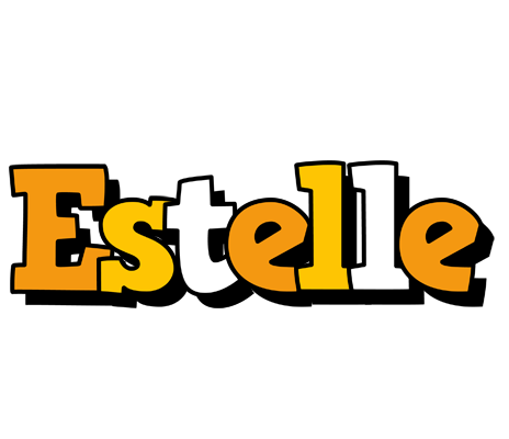 Estelle cartoon logo