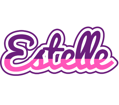 Estelle cheerful logo