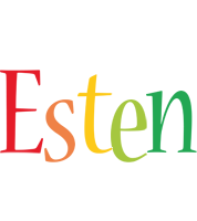 Esten birthday logo