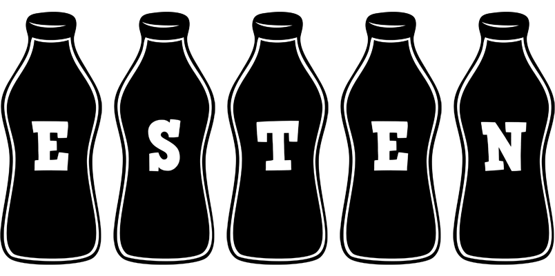 Esten bottle logo