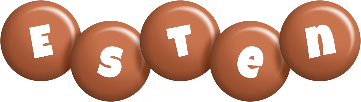 Esten candy-brown logo