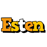 Esten cartoon logo