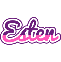 Esten cheerful logo