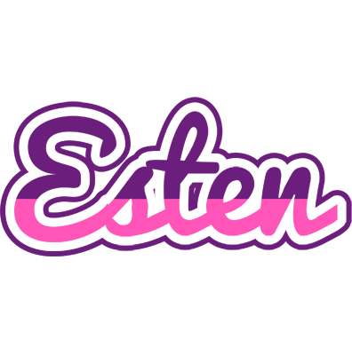 Esten cheerful logo