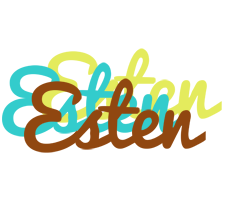 Esten cupcake logo