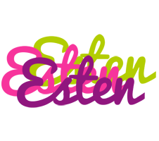 Esten flowers logo