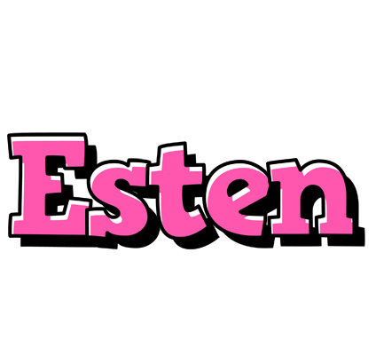 Esten girlish logo