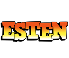 Esten sunset logo