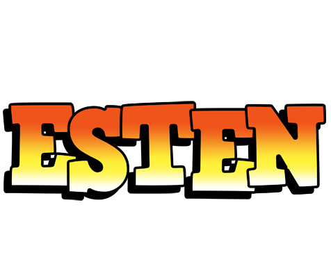 Esten sunset logo