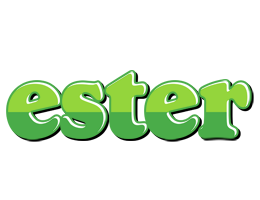 Ester apple logo