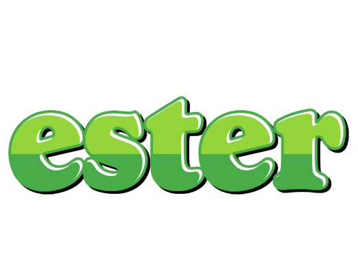 Ester apple logo