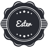 Ester badge logo
