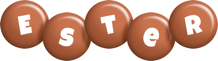 Ester candy-brown logo