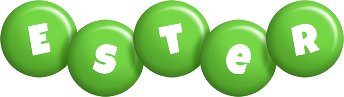 Ester candy-green logo