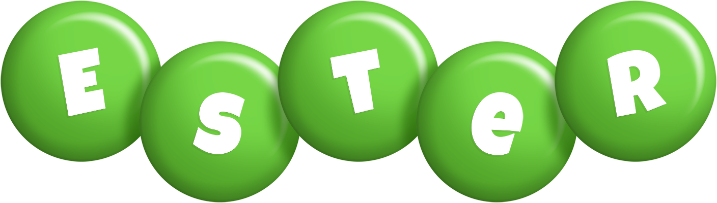 Ester candy-green logo