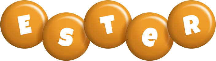 Ester candy-orange logo