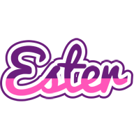 Ester cheerful logo
