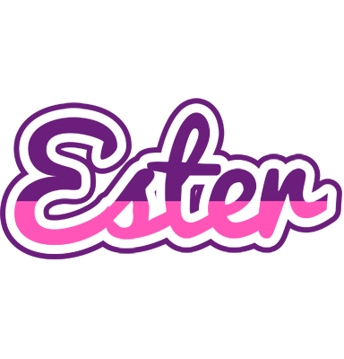 Ester cheerful logo
