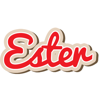Ester chocolate logo